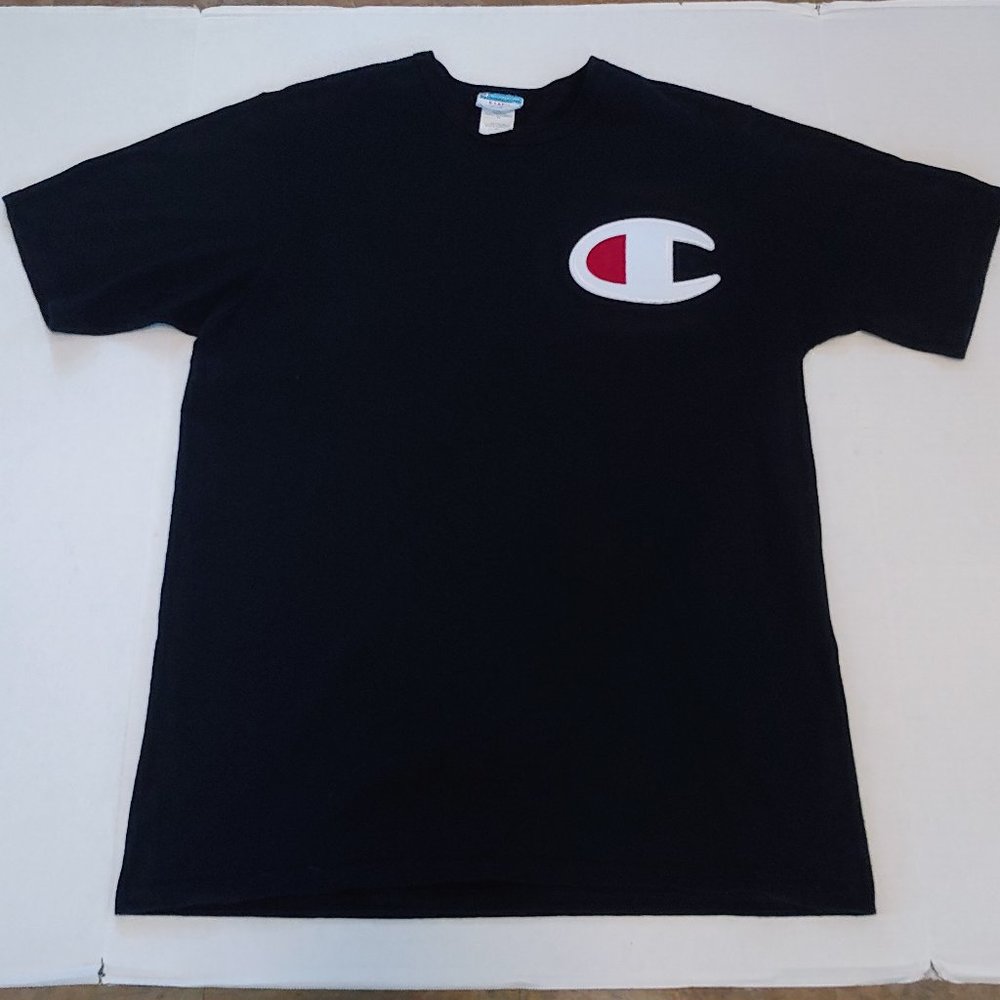 Champion big patch logo tee